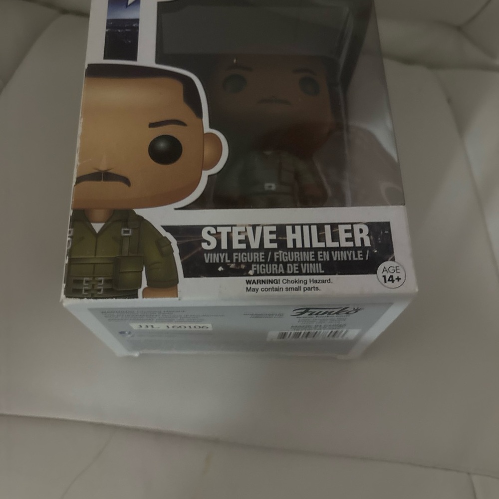Funko Steve Hiller Vinyl Figure with Olive Green Jacket